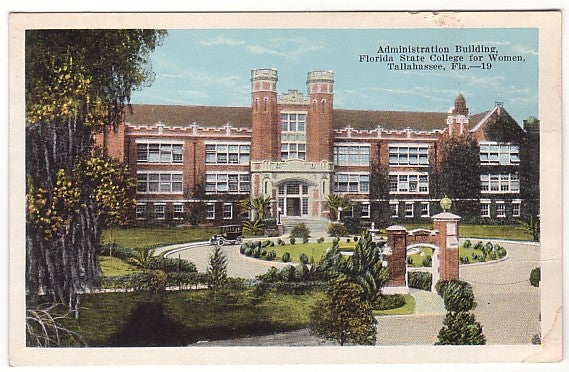 Florida State College for Women admin building.