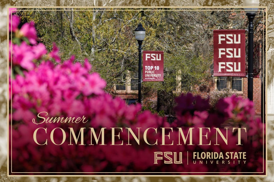 Summer 2026 commencement graphic