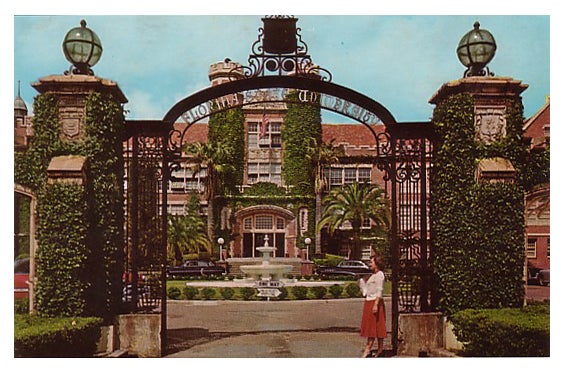 Postcard of Westcott Fountain 