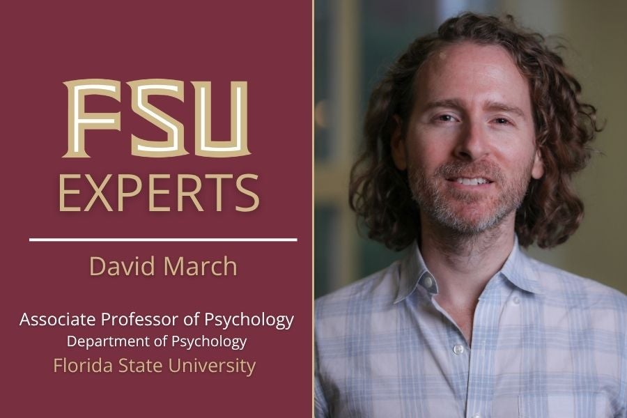 Associate Professor of Psychology David March