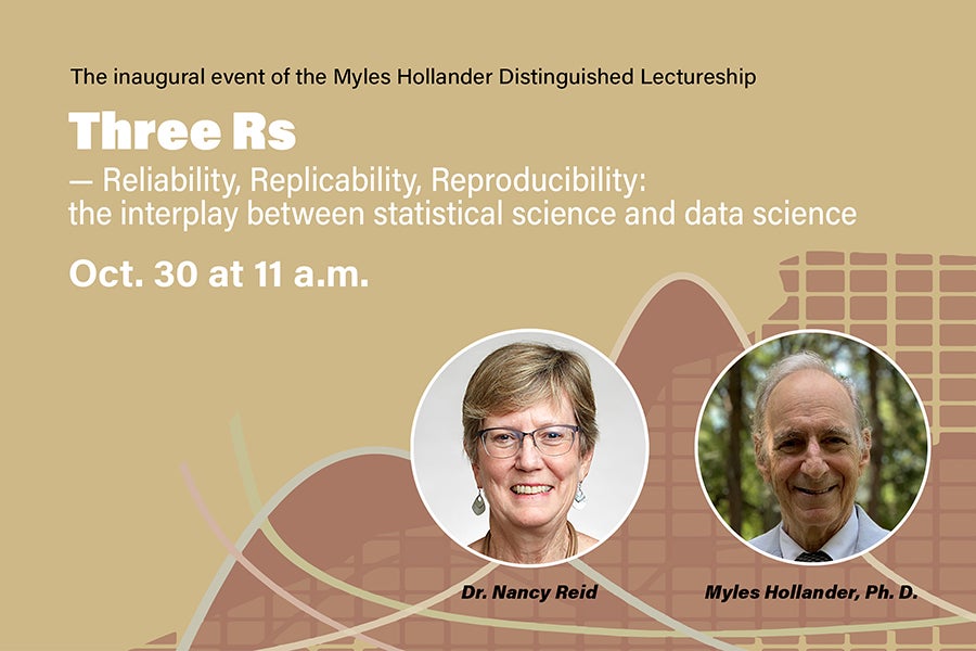Nancy Reid and Myles Hollander