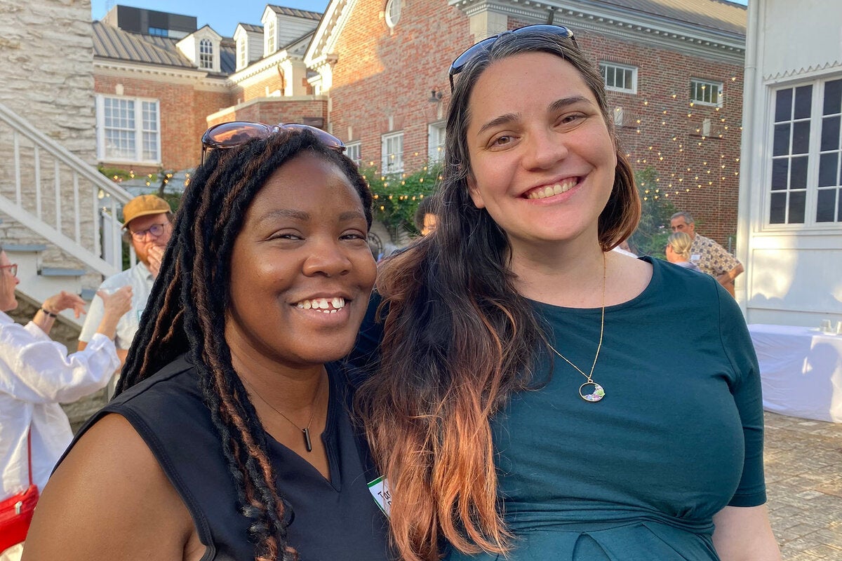 Tara Dudley and Kathleen Powers Conti