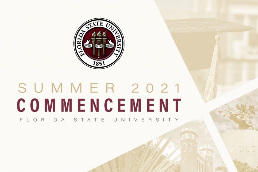 FSU Summer 2021 commencement graphic