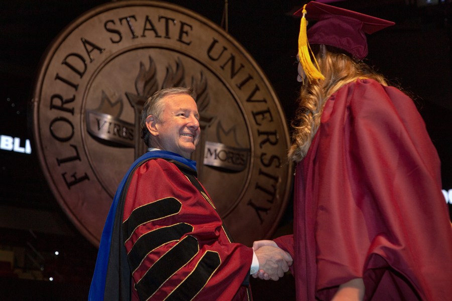 FSU President Richard McCullough