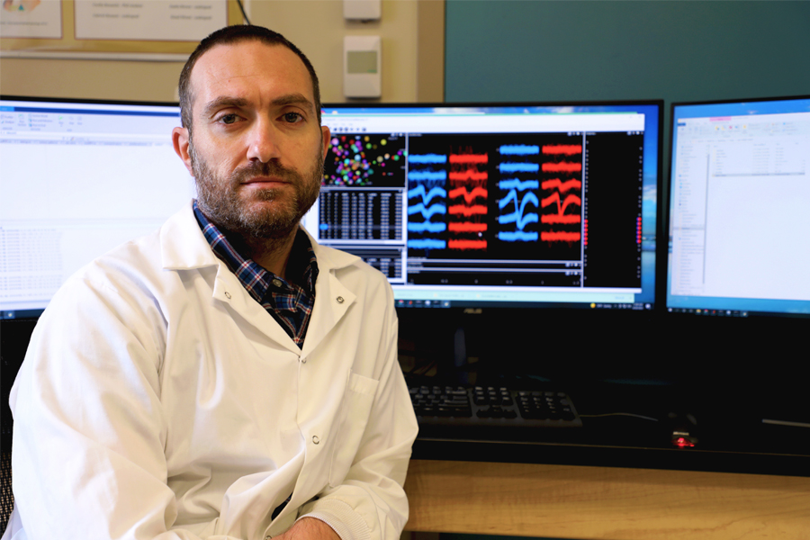 Roberto Vincis, an assistant professor of Biological Science and Neuroscience. (Florida State University)