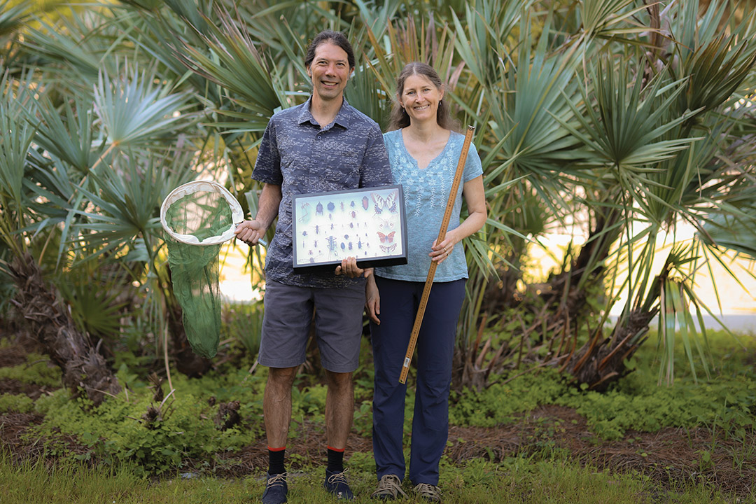 Brian Inouye and Nora Underwood.