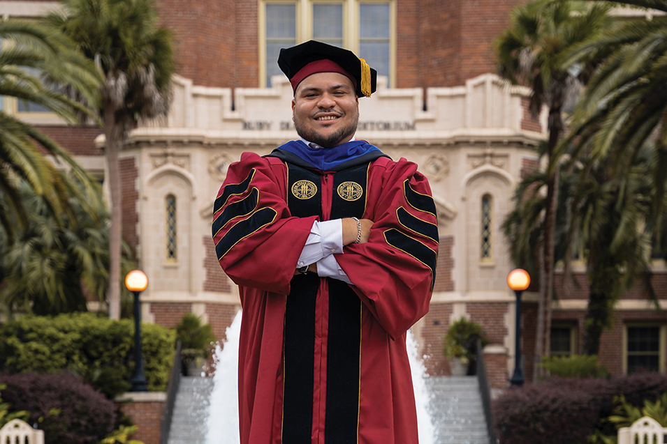 Florida State University physics alumnus Jesus Perello Izaguirre