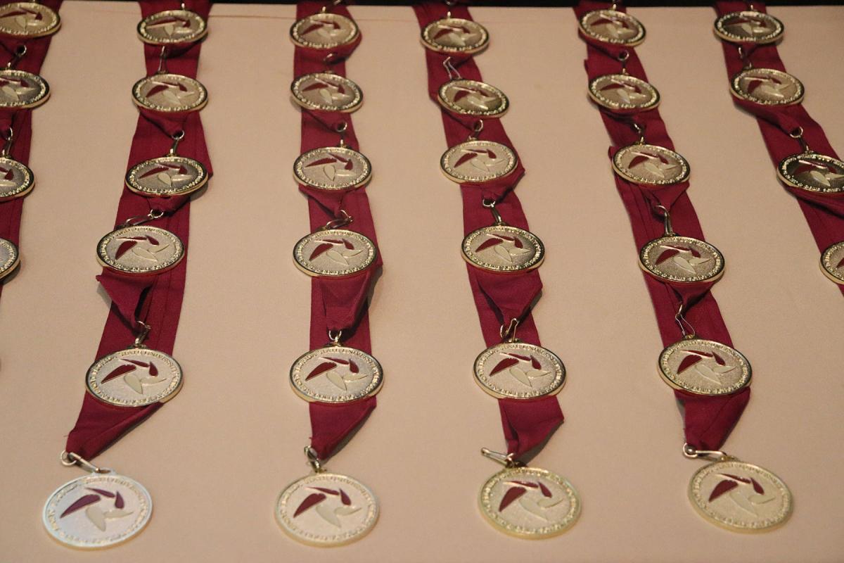 Garnet and Gold Scholar Society medals