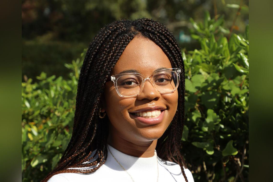 Samirah Abellard, a senior studying in the Department of Psychology at Florida State University, part of the College of Arts and Sciences.