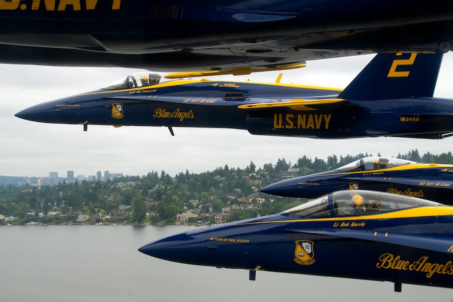 Seafair Fleet Week 2010 in Seattle. Photo by U.S. Navy photo by Mass Communication Specialist 3rd Class Andrew Johnson/Released.