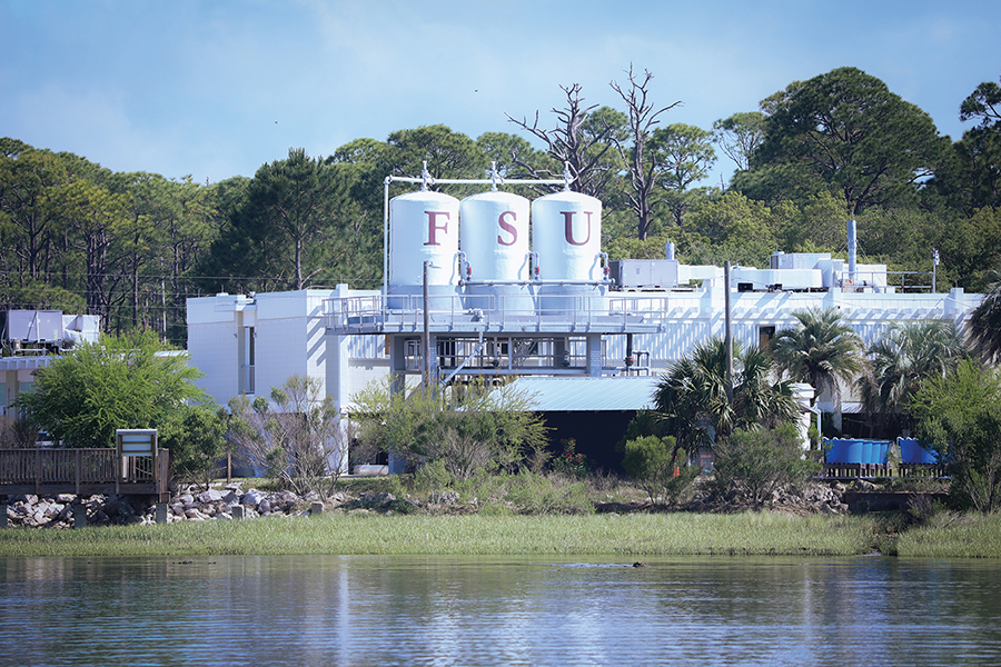 The FSU Coastal and Marine Laboratory. Photo by Devin Bittner.
