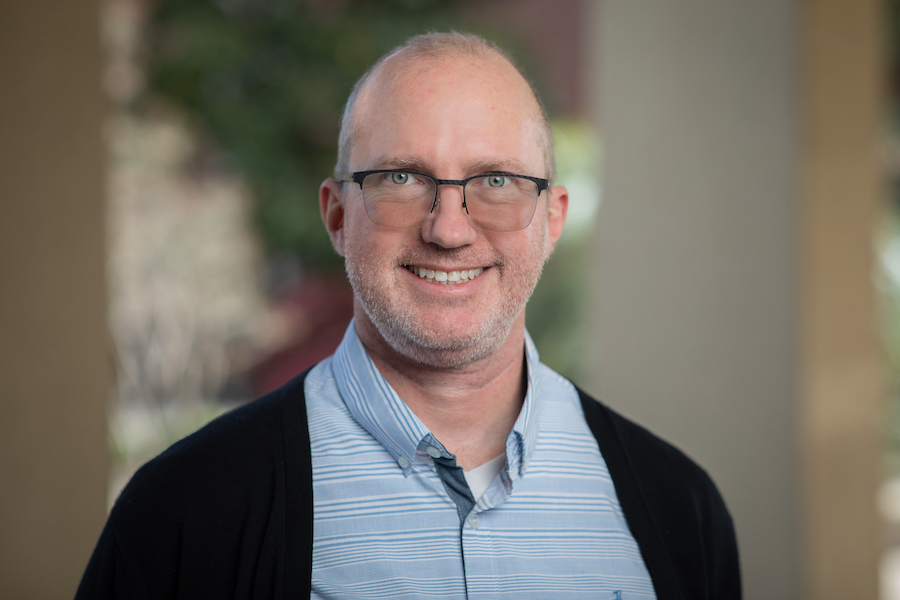 David Collins is a professor in the Florida State University Department of Physics who studies astrophysics and star formation. (Devin Bittner/FSU College of Arts and Sciences)