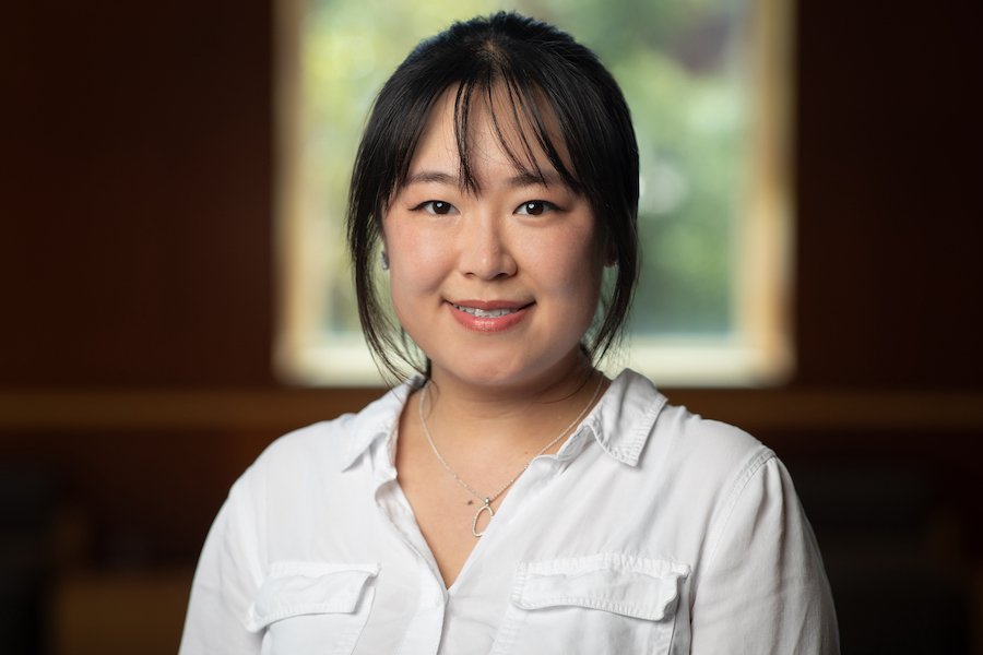 Sooyun Cho is a fourth-year doctoral candidate studying clinical psychology in the Florida State University Department of Psychology. Photo by Devin Bittner.